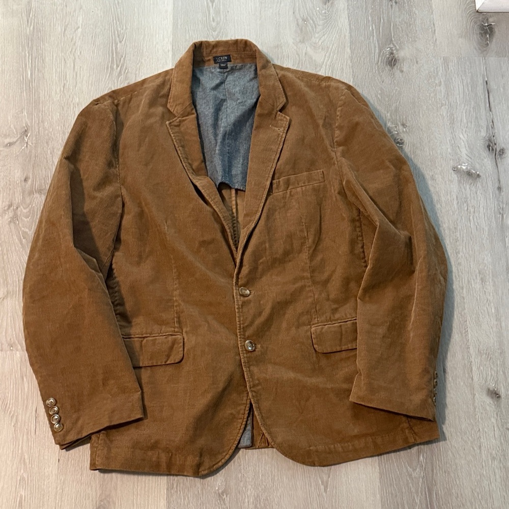 J. Crew‎ Tan Corduroy Jacket